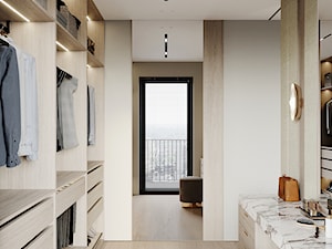 POZNAŃ 83m2 - Garderoba, styl nowoczesny - zdjęcie od JD Architects