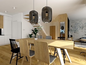 Mieszkanie dla dwojga 60m2 - Jadalnia, styl nowoczesny - zdjęcie od Gill Wnętrza