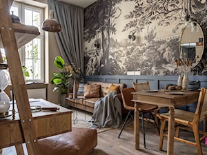 Salon i Kuchnia mieszkania Bistro Cafe - zdjęcie od Lilla Home