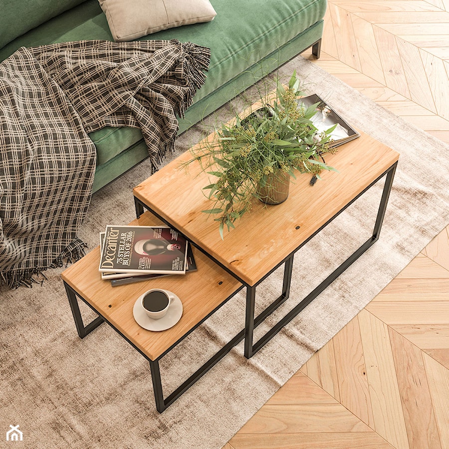 Stolik kawowy dębowy - zdjęcie od WOODICA ® meble z drewna