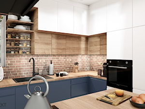 Navy blue w domu - Kuchnia - zdjęcie od ACKProjekt