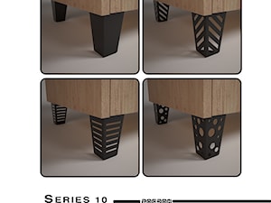 Nóżki meblowe serii 10 - Zagdan Design Studio - zdjęcie od Zagdan Design Studio