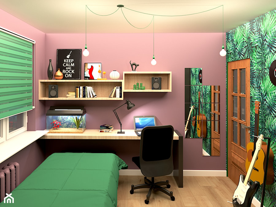 Pokój dla nastolatki w stylu nowoczesnym - zdjęcie od Ambiente Dominika Cymerman