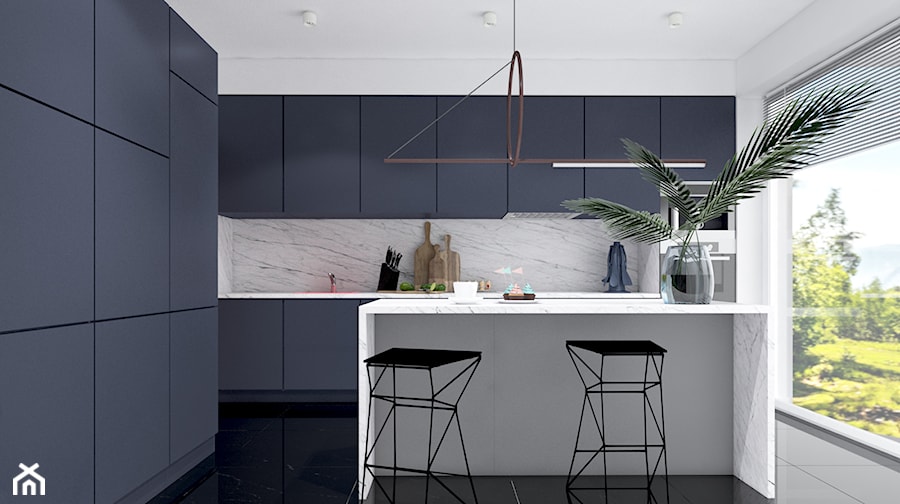 projekt kuchni w stylu minimalistycznym - zdjęcie od Ambiente Dominika Cymerman