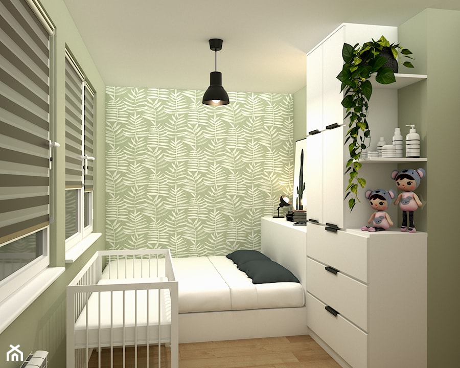 Projekt wnętrza sypialni w bloku - zdjęcie od Ambiente Dominika Cymerman