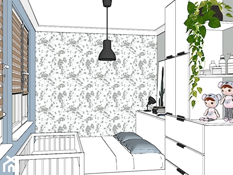 Aranżacje wnętrz - Sypialnia: Projekt wnętrza sypialni w bloku - koncepcja - Ambiente Dominika Cymerman. Przeglądaj, dodawaj i zapisuj najlepsze zdjęcia, pomysły i inspiracje designerskie. W bazie mamy już prawie milion fotografii!