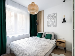 Mieszkanie na wynajem w Katowicach - Sypialnia, styl nowoczesny - zdjęcie od Fotownętrza