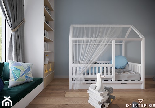 Mieszkanie w Warszawie - Pokój dziecka, styl minimalistyczny - zdjęcie od D ' INTERIOR. Studio Wnętrz