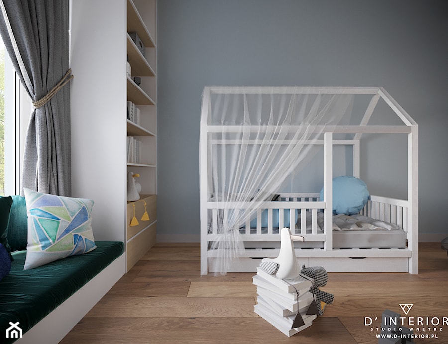Mieszkanie w Warszawie - Pokój dziecka, styl minimalistyczny - zdjęcie od D ' INTERIOR. Studio Wnętrz