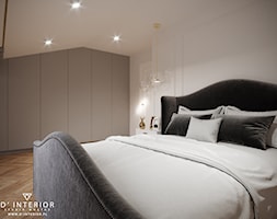 Projekt sypialni w stylu modern classic - zdjęcie od D ' INTERIOR. Studio Wnętrz - Homebook
