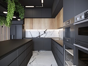 Projekt mieszkania w Orłowie - Kuchnia, styl nowoczesny - zdjęcie od D ' INTERIOR. Studio Wnętrz
