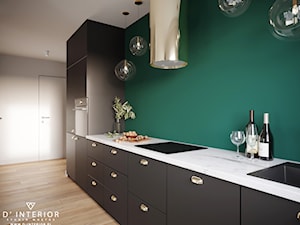 Mieszkanie w Warszawie - Kuchnia, styl nowoczesny - zdjęcie od D ' INTERIOR. Studio Wnętrz