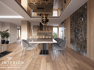 Projekt nowoczesnego domu - Salon, styl nowoczesny - zdjęcie od D ' INTERIOR. Studio Wnętrz