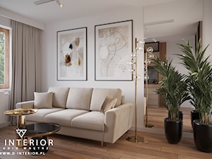 Projekt nowoczesnego domu - Biuro, styl nowoczesny - zdjęcie od D ' INTERIOR. Studio Wnętrz