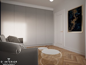 Projekt biura w stylu modern classic w Warszawie - zdjęcie od D ' INTERIOR. Studio Wnętrz