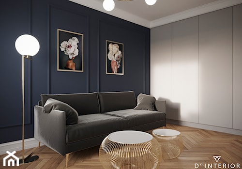 Projekt biura w stylu modern classic w Warszawie - zdjęcie od D ' INTERIOR. Studio Wnętrz