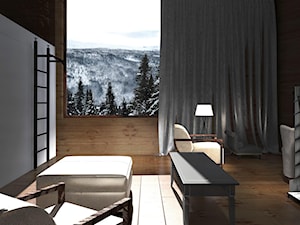 Ski Lodge | Kvitfjell | Norwegia - Salon, styl skandynawski - zdjęcie od Atelier Chwat