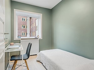 Apartament Majorstuen | Oslo | Norwegia - Sypialnia, styl skandynawski - zdjęcie od Atelier Chwat