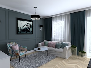 Mieszkanie - Salon, styl nowoczesny - zdjęcie od Pracownia Wnętrz