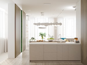 Projekt mieszkania 127m2 - Kuchnia, styl nowoczesny - zdjęcie od SHAFIEVA DESIGN