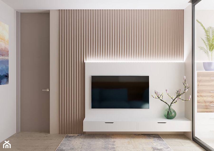 Projekt mieszkania 127m2 - Biuro, styl nowoczesny - zdjęcie od SHAFIEVA DESIGN