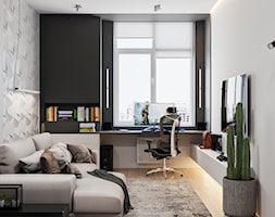 Projekt mieszkania 120 m2 - Sypialnia, styl nowoczesny - zdjęcie od SHAFIEVA DESIGN - Homebook