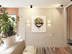 Projekt mieszkania 44m2 - Sypialnia, styl nowoczesny - zdjęcie od SHAFIEVA DESIGN