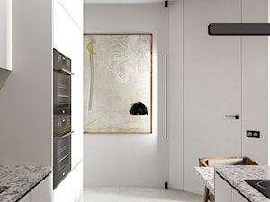 Projekt mieszkania 62 m2 - Kuchnia, styl nowoczesny - zdjęcie od SHAFIEVA DESIGN