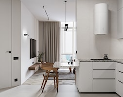 Projekt mieszkania 62 m2 - Kuchnia, styl nowoczesny - zdjęcie od SHAFIEVA DESIGN - Homebook