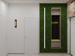 Projekt mieszkania 58,4 m2 - Hol / przedpokój, styl nowoczesny - zdjęcie od SHAFIEVA DESIGN