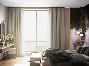 Projekt sypialni - Sypialnia, styl nowoczesny - zdjęcie od SHAFIEVA DESIGN