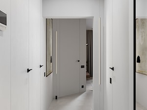 Projekt mieszkania 62 m2 - Hol / przedpokój, styl nowoczesny - zdjęcie od SHAFIEVA DESIGN
