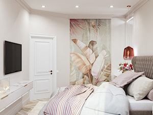Projekt mieszkania 48m2 - Sypialnia, styl nowoczesny - zdjęcie od SHAFIEVA DESIGN