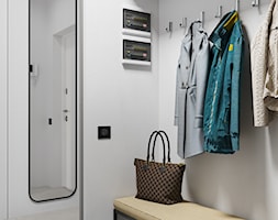 Projekt mieszkania 62 m2 - Garderoba, styl nowoczesny - zdjęcie od SHAFIEVA DESIGN - Homebook
