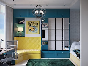 Projekt mieszkania 93m2 - Pokój dziecka, styl nowoczesny - zdjęcie od SHAFIEVA DESIGN