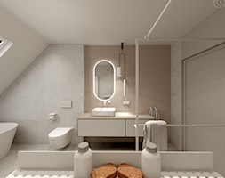 Projekt Cappucino - Łazienka, styl minimalistyczny - zdjęcie od Wabud Sp z o.o. - Homebook