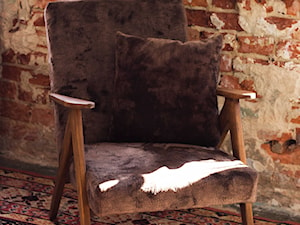 Fotel futrzak | brązowy - zdjęcie od Magiel