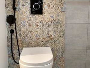 WC, płytki, bidetka - zdjęcie od RMBudowa