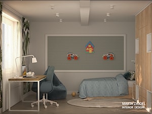 Pokój chłopca - pokój dziecka - zdjęcie od Marta Zajdel Interior Design