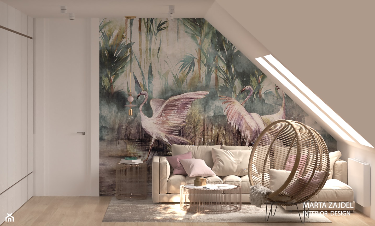 Pokój relaksu - zdjęcie od Marta Zajdel Interior Design - Homebook