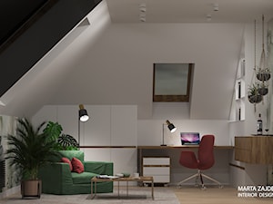 ZEN - Biuro, styl nowoczesny - zdjęcie od Marta Zajdel Interior Design