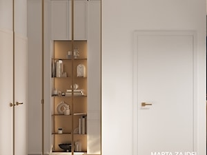 Hol ze złotymi akcentami - zdjęcie od Marta Zajdel Interior Design