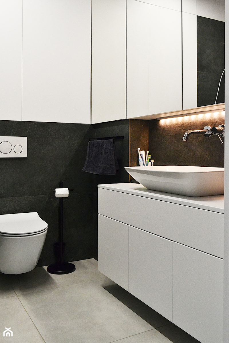 Minimalistyczna łazienka - zdjęcie od PMAA studio