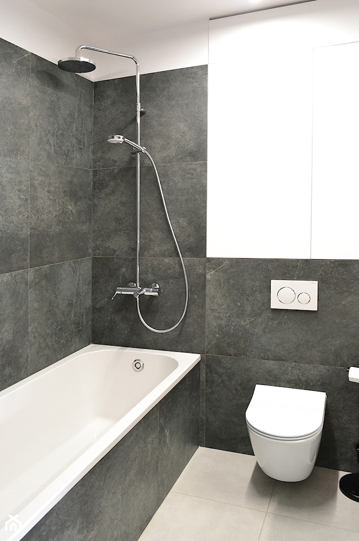 Minimalistyczna łazienka - zdjęcie od PMAA studio - Homebook