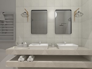 Elegancka nowoczesna łazienka - zdjęcie od Studio prosta forma