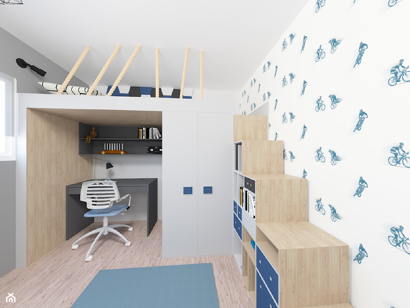 Mały pokój dziecięcy - zdjęcie od Studio prosta forma - Homebook
