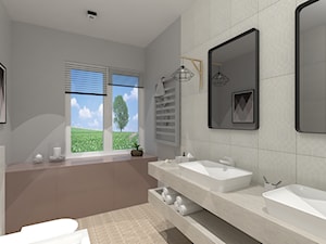 Elegancka nowoczesna łazienka - zdjęcie od Studio prosta forma