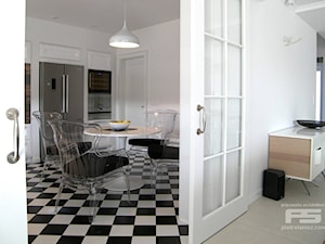 Po drugiej stronie lustra - Kuchnia, styl glamour - zdjęcie od Pracownia Architektury PS Piotr Stanisz