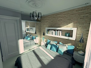 Sypialnia w Świnoujściu - Sypialnia, styl tradycyjny - zdjęcie od MVision Studio Projektowe