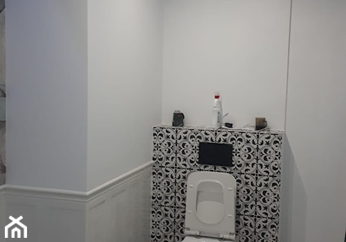 "Salonowa" łazienka - Świnoujście - Łazienka, styl glamour - zdjęcie od MVision Studio Projektowe